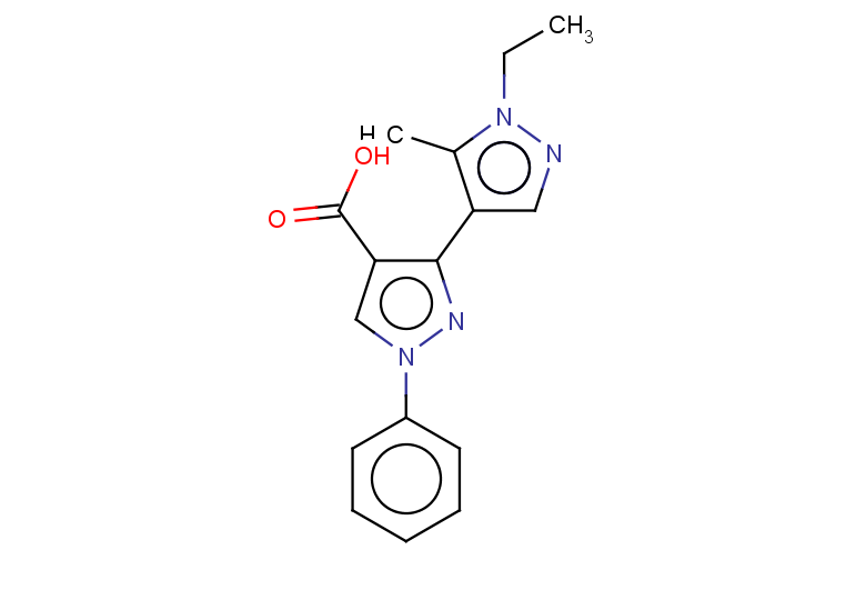 3-(1-ethyl-5-methyl-1H-pyrazol-4-yl)-1-phenyl-1H-pyrazole-4-carboxylic acid