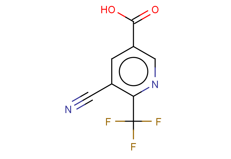 5-cyano-6-(trifluoromethyl)pyridine-3-carboxylic acid