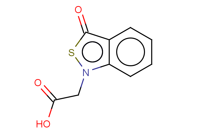 2-(3-oxo-1,3-dihydro-2,1-benzothiazol-1-yl)acetic acid