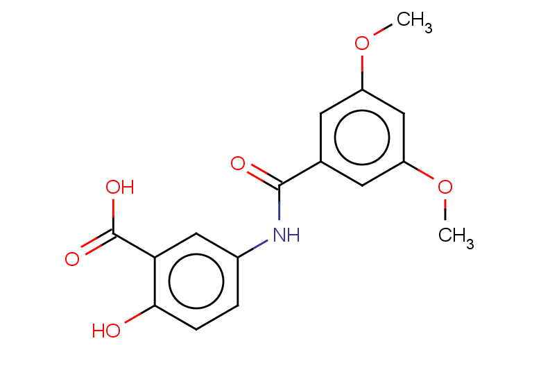 5-(3,5-dimethoxybenzamido)-2-hydroxybenzoic acid