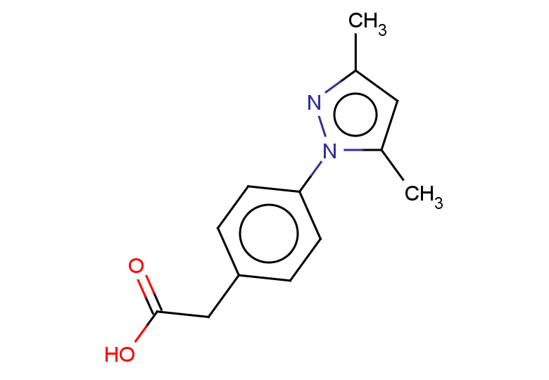 2-[4-(3,5-dimethyl-1H-pyrazol-1-yl)phenyl]acetic acid