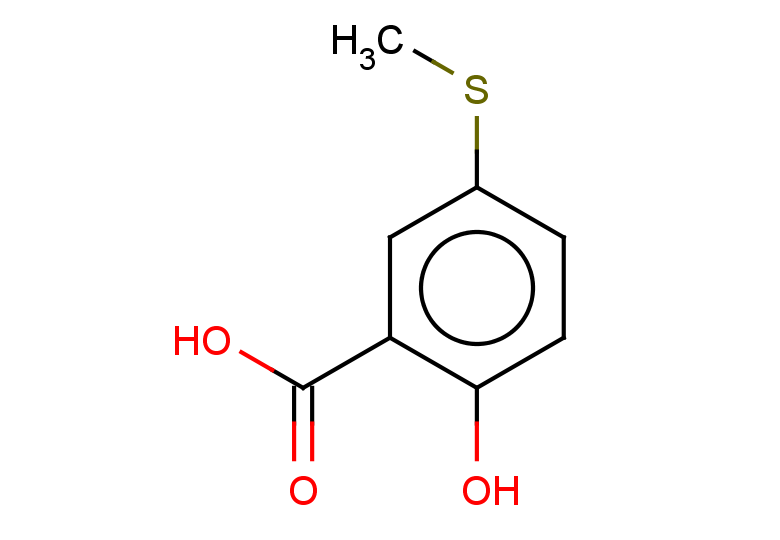 2-hydroxy-5-(methylsulfanyl)benzoic acid