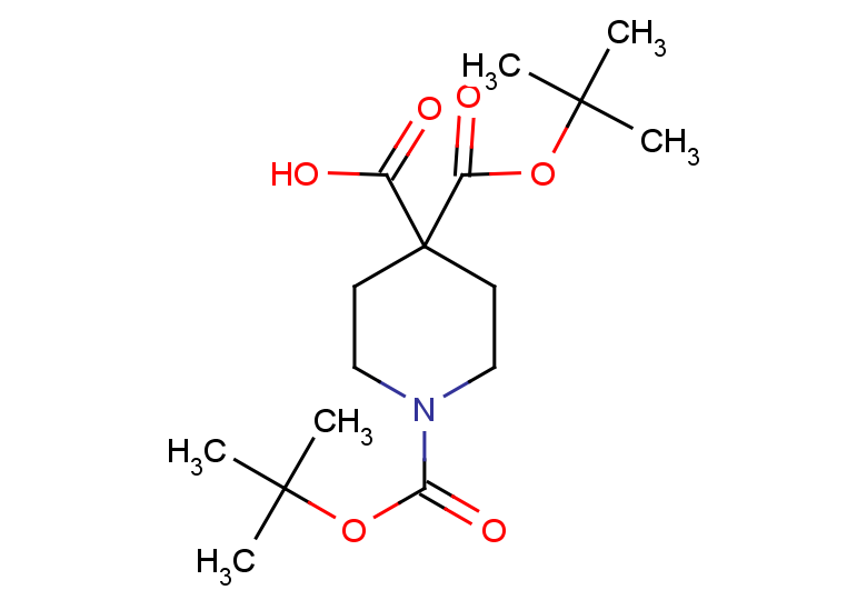 1,4-bis[(tert-butoxy)carbonyl]piperidine-4-carboxylic acid