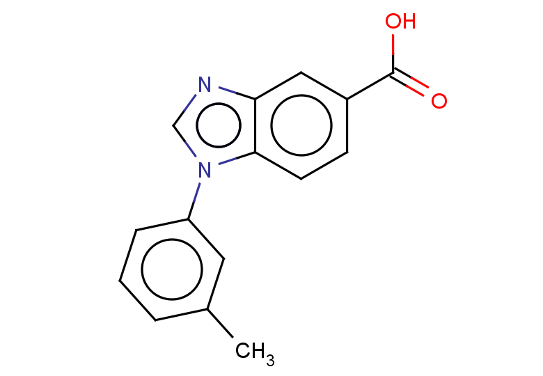 1-(3-methylphenyl)-1H-1,3-benzodiazole-5-carboxylic acid