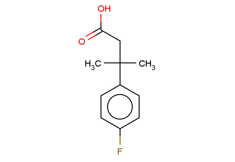 3-(4-fluorophenyl)-3-methylbutanoic acid