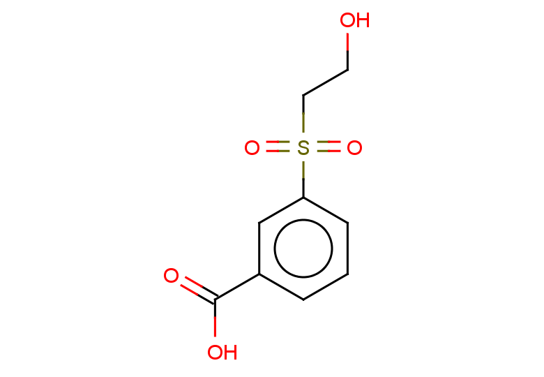 3-((2-hydroxyethyl)sulfonyl)benzoic acid