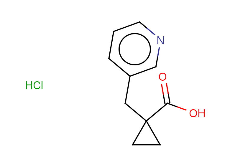 1-[(pyridin-3-yl)methyl]cyclopropane-1-carboxylic acid hydrochloride