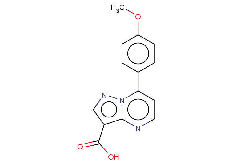 7-(4-methoxyphenyl)pyrazolo[1,5-a]pyrimidine-3-carboxylic acid