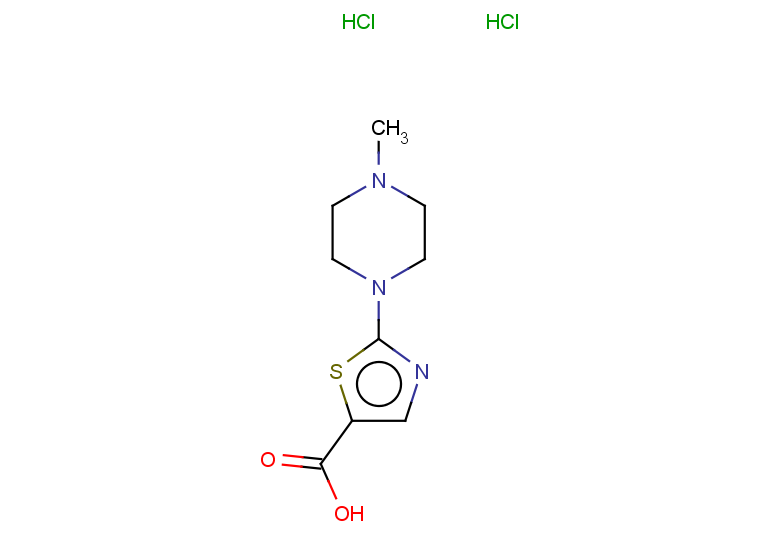 2-(4-methylpiperazin-1-yl)-1,3-thiazole-5-carboxylic acid dihydrochloride