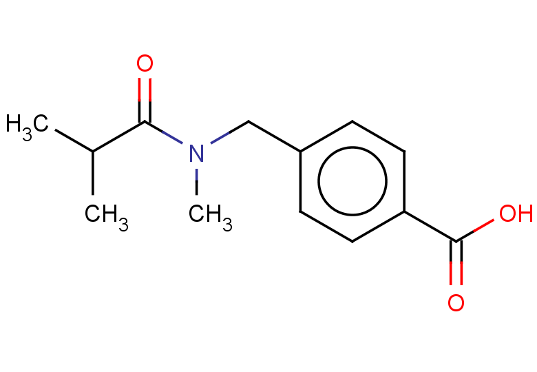 4-[(N,2-dimethylpropanamido)methyl]benzoic acid