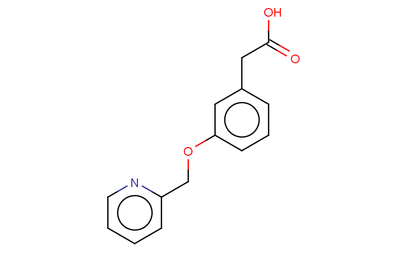 2-[3-(pyridin-2-ylmethoxy)phenyl]acetic acid