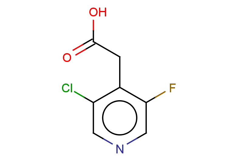 2-(3-chloro-5-fluoropyridin-4-yl)acetic acid