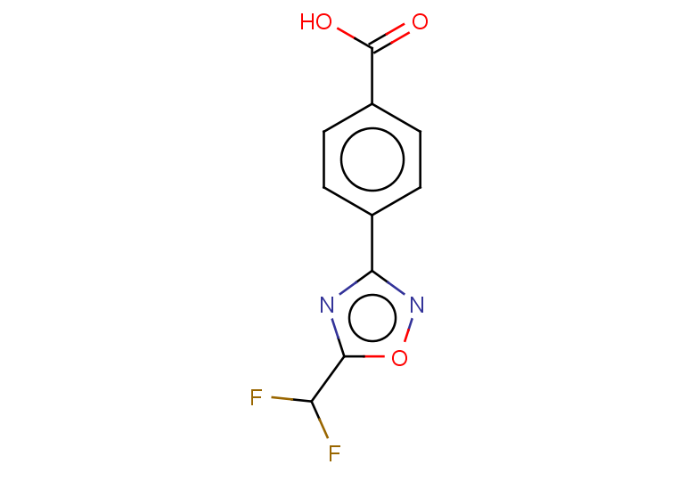 4-[5-(difluoromethyl)-1,2,4-oxadiazol-3-yl]benzoic acid