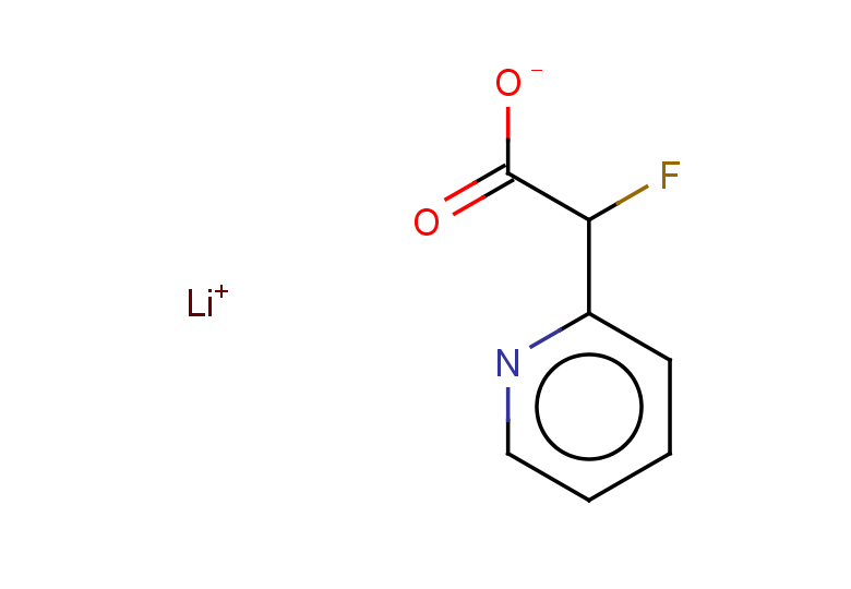 lithium 2-fluoro-2-(pyridin-2-yl)acetate