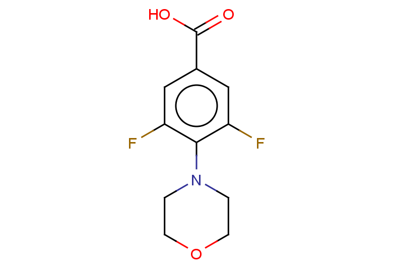 3,5-difluoro-4-(morpholin-4-yl)benzoic acid