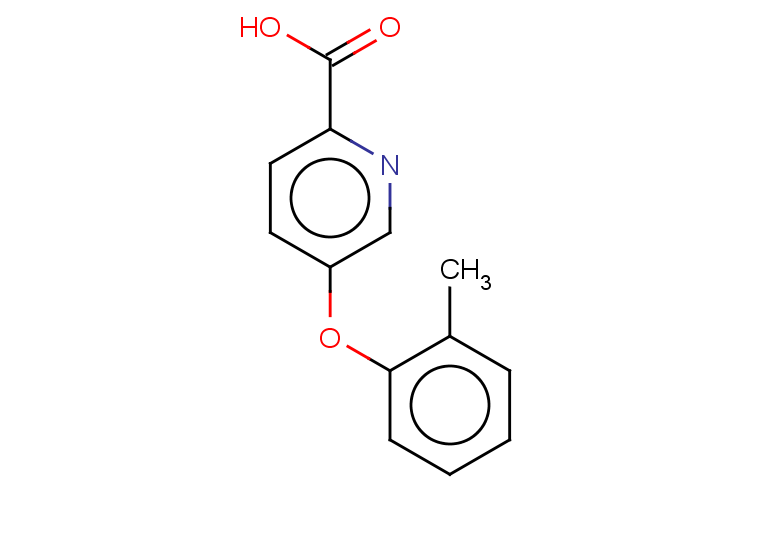 5-(2-methylphenoxy)pyridine-2-carboxylic acid