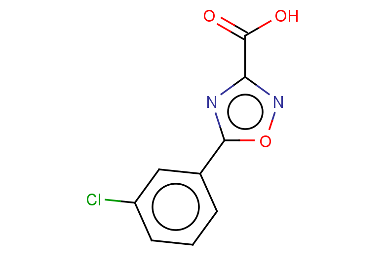 5-(3-chlorophenyl)-1,2,4-oxadiazole-3-carboxylic acid