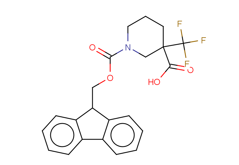 1-{[(9H-fluoren-9-yl)methoxy]carbonyl}-3-(trifluoromethyl)piperidine-3-carboxylic acid