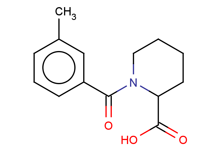 1-(3-methylbenzoyl)piperidine-2-carboxylic acid