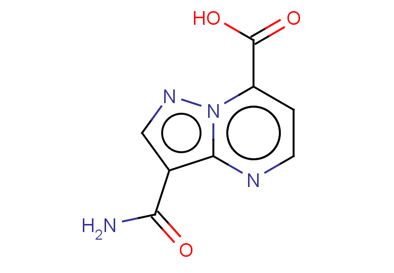 3-carbamoylpyrazolo[1,5-a]pyrimidine-7-carboxylic acid