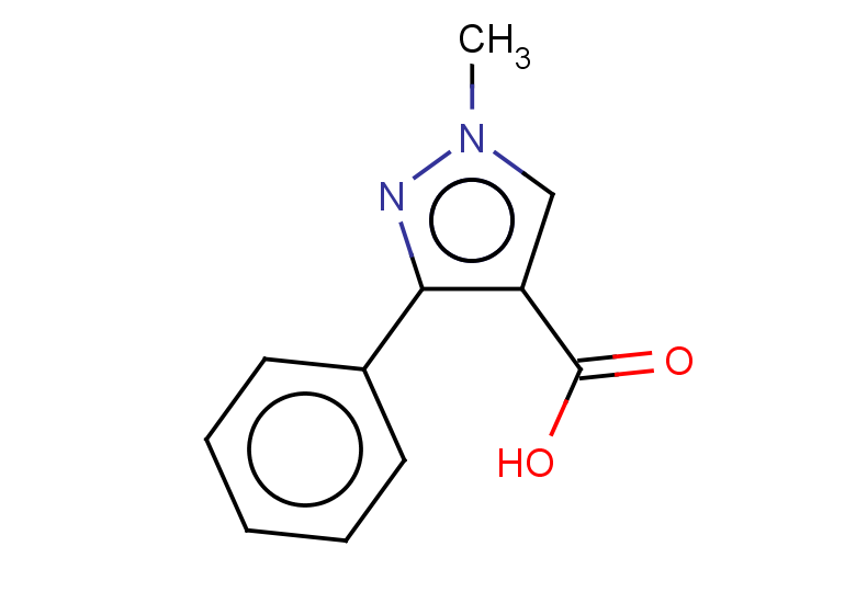 1-methyl-3-phenyl-1H-pyrazole-4-carboxylic acid