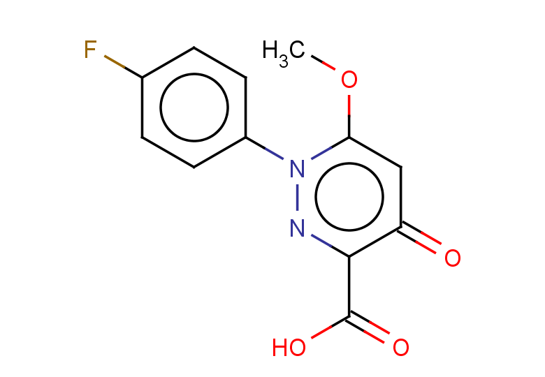 1-(4-fluorophenyl)-6-methoxy-4-oxo-1,4-dihydropyridazine-3-carboxylic acid