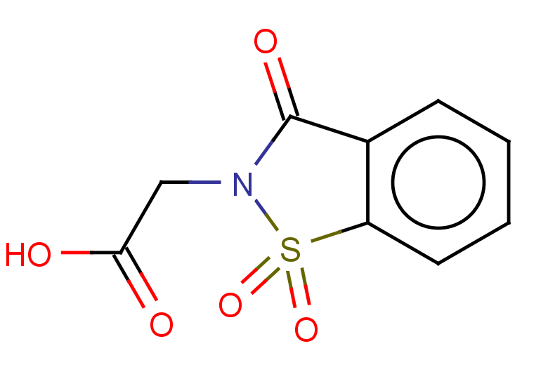 2-(1,1-dioxido-3-oxobenzo[d]isothiazol-2(3H)-yl)acetic acid