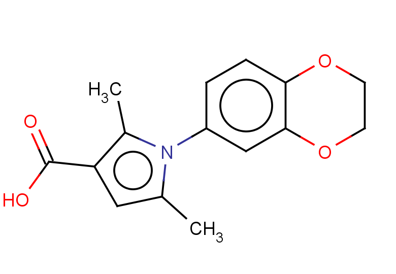 1-(2,3-dihydro-1,4-benzodioxin-6-yl)-2,5-dimethyl-1H-pyrrole-3-carboxylic acid