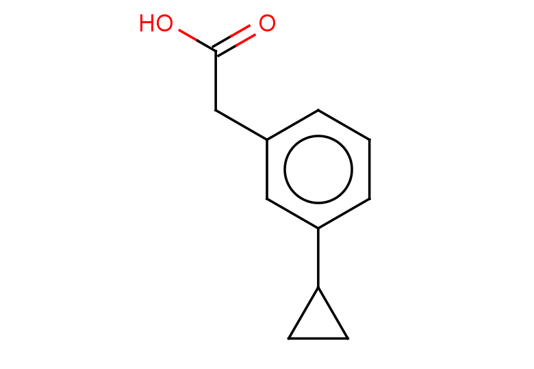 2-(3-cyclopropylphenyl)acetic acid