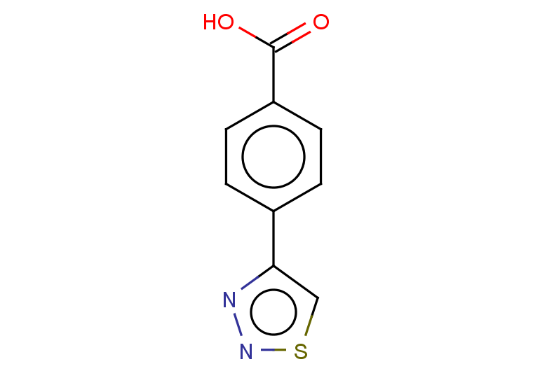4-(1,2,3-thiadiazol-4-yl)benzoic acid
