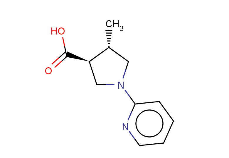 rac-(3R,4R)-4-methyl-1-(pyridin-2-yl)pyrrolidine-3-carboxylic acid