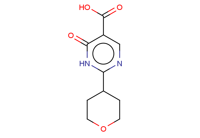 2-(OXAN-4-YL)-6-OXO-1,6-DIHYDROPYRIMIDINE-5-CARBOXYLIC ACID