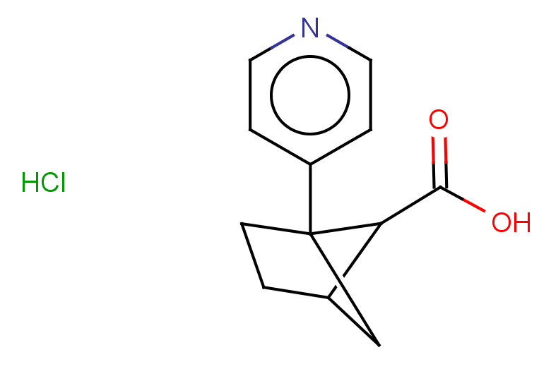 1-(pyridin-4-yl)bicyclo[2.1.1]hexane-5-carboxylic acid hydrochloride