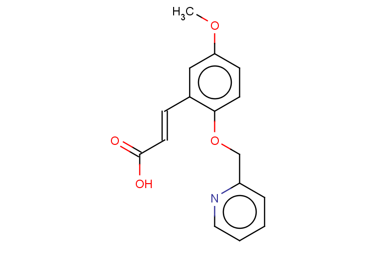 (2E)-3-{5-methoxy-2-[(pyridin-2-yl)methoxy]phenyl}prop-2-enoic acid