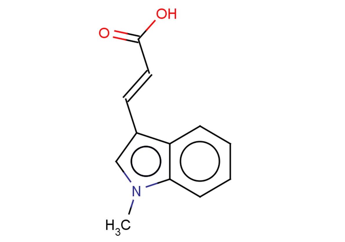 (2E)-3-(1-methyl-1H-indol-3-yl)prop-2-enoic acid