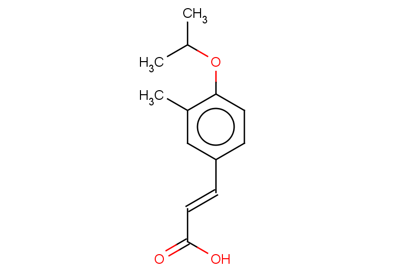 (2E)-3-[3-methyl-4-(propan-2-yloxy)phenyl]prop-2-enoic acid