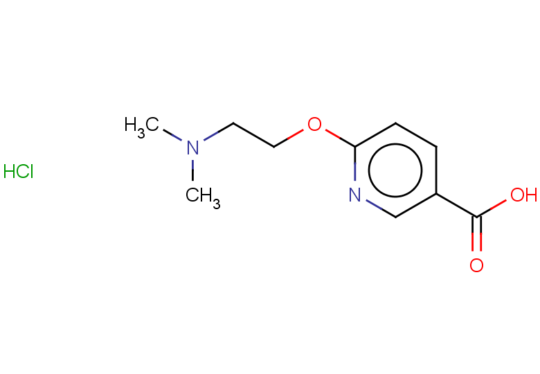 6-[2-(dimethylamino)ethoxy]pyridine-3-carboxylic acid hydrochloride