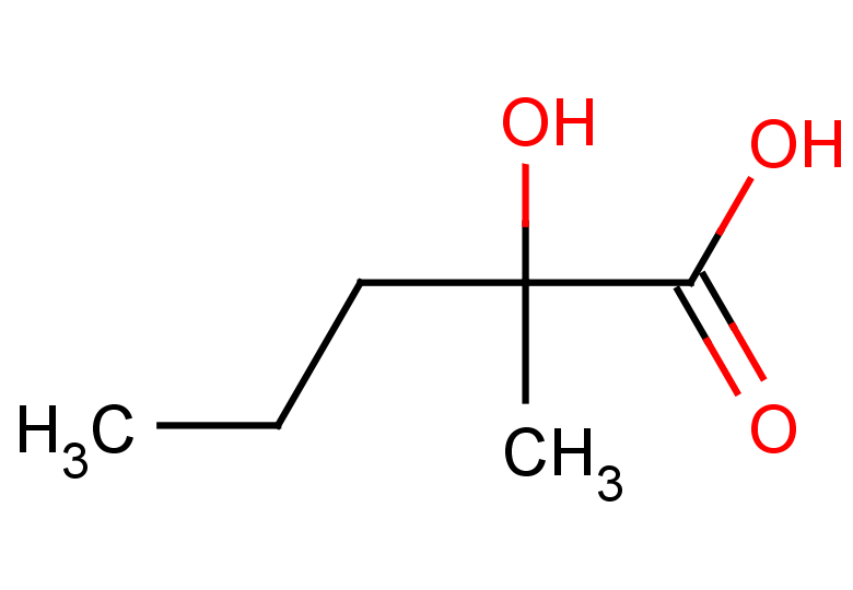 2-hydroxy-2-methylpentanoic acid