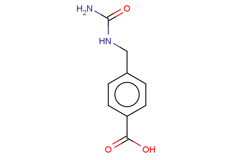 4-[(carbamoylamino)methyl]benzoic acid