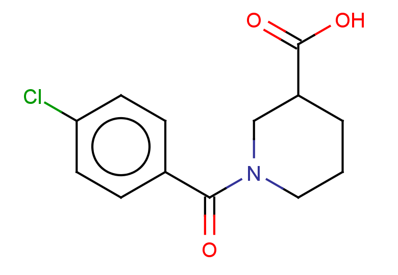 1-(4-chlorobenzoyl)piperidine-3-carboxylic acid