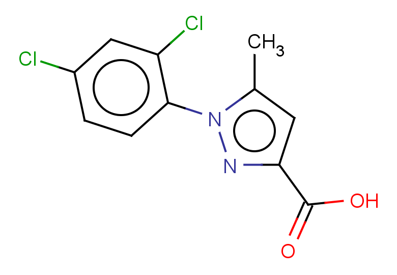 1-(2,4-dichlorophenyl)-5-methyl-1H-pyrazole-3-carboxylic acid