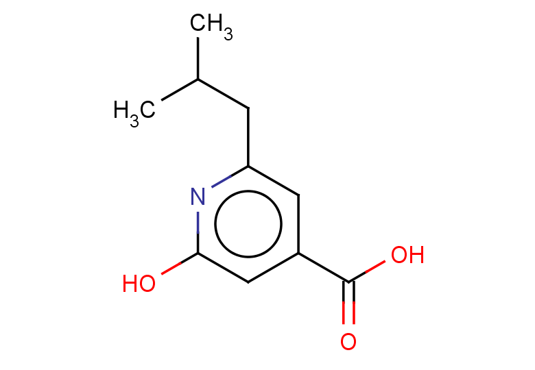 2-hydroxy-6-(2-methylpropyl)pyridine-4-carboxylic acid