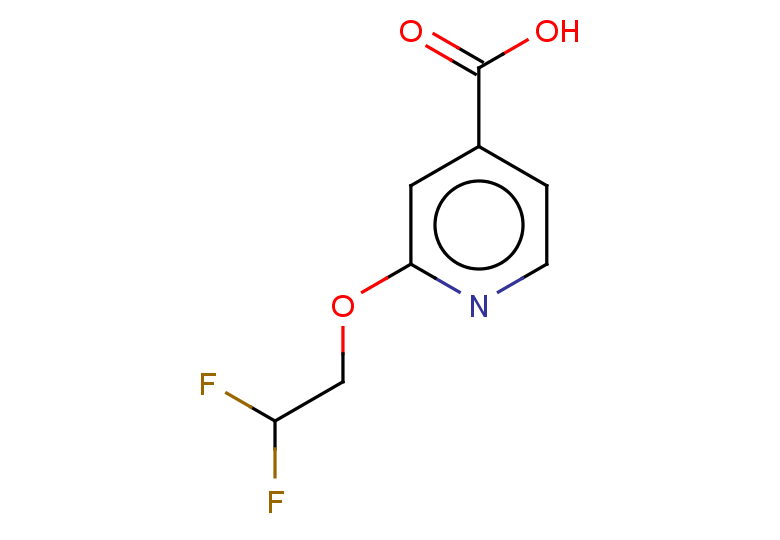 2-(2,2-difluoroethoxy)pyridine-4-carboxylic acid