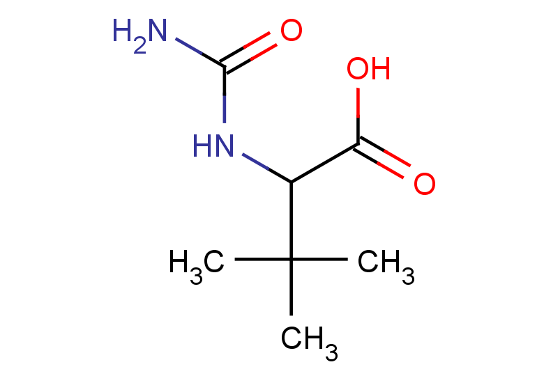 2-(carbamoylamino)-3,3-dimethylbutanoic acid