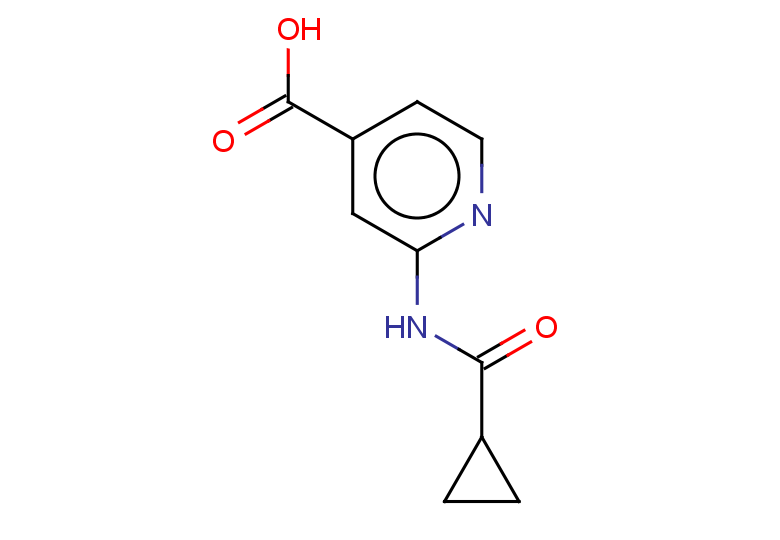 2-cyclopropaneamidopyridine-4-carboxylic acid