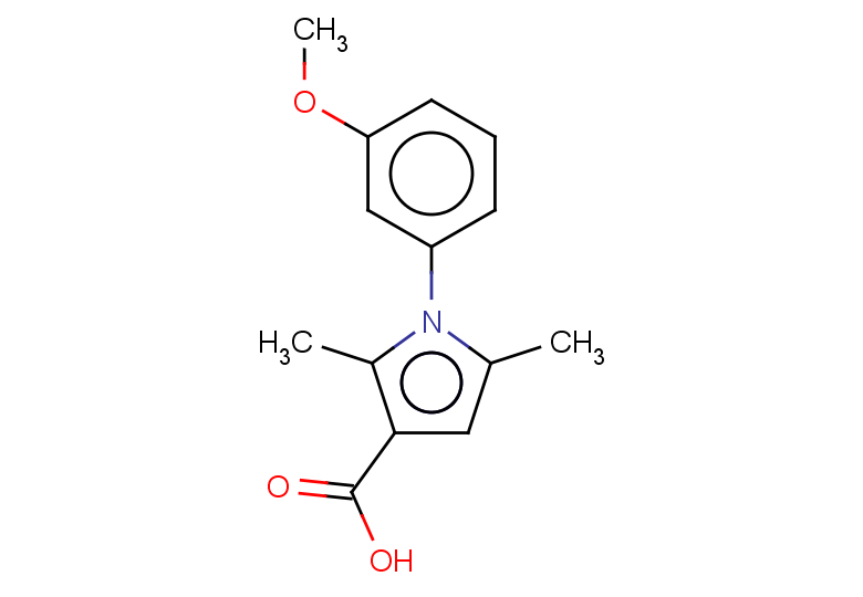 1-(3-methoxyphenyl)-2,5-dimethyl-1H-pyrrole-3-carboxylic acid