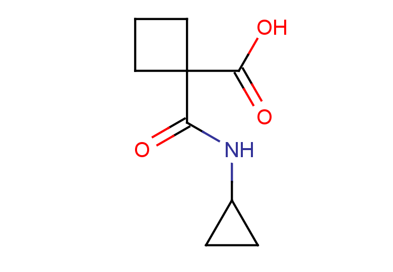 1-(cyclopropylcarbamoyl)cyclobutane-1-carboxylic acid