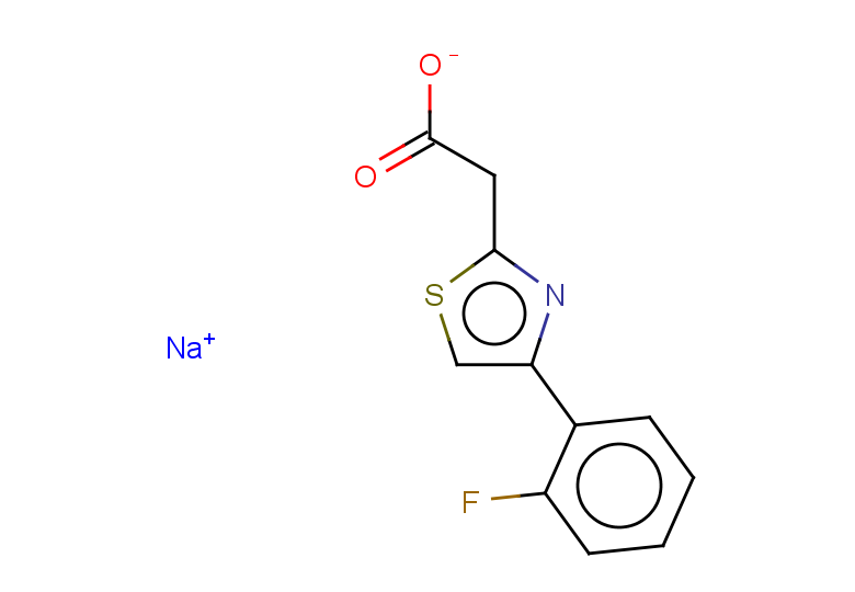 sodium 2-[4-(2-fluorophenyl)-1,3-thiazol-2-yl]acetate