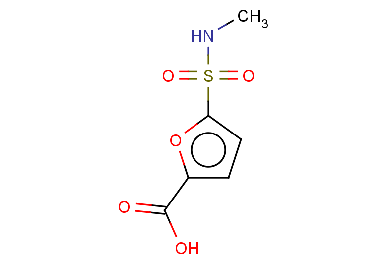 5-(methylsulfamoyl)furan-2-carboxylic acid