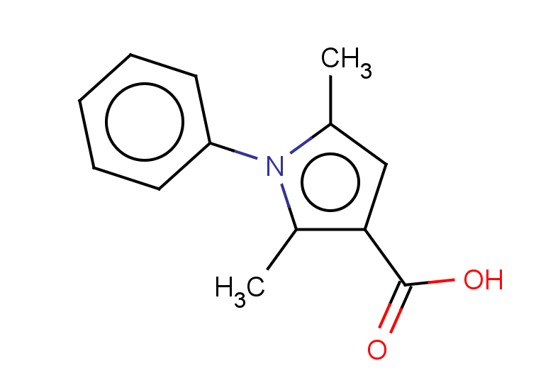 2,5-dimethyl-1-phenyl-1H-pyrrole-3-carboxylic acid